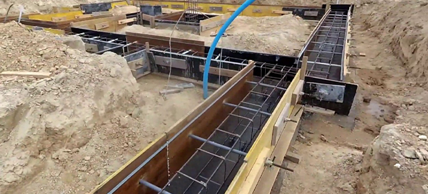 Concrete pump Settle